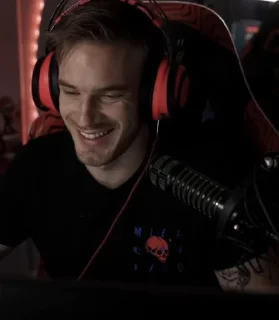 😅 Pewdiepie, Telegram sticker 14 of 40