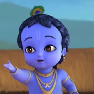 😯 Krishna little, стікер Telegram 14 з 32
