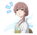 😯 Koe no Katachi Movie (A Silent Voice: The Movie), sticker Telegram 20 sur 40