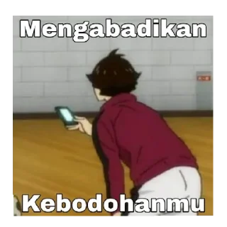 🤥 Animek Tlol, стікер Telegram 21 з 47