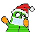 😷 LIHKG LOMORE XMAS ANIMATED (UNOFFICIAL), Telegram sticker 8 of 50