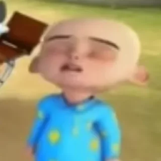 💓 Upin Ipin meme, стикер Telegram 18 из 24