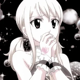 🗝 Lucy Heartfilia, Telegram sticker 13 of 64