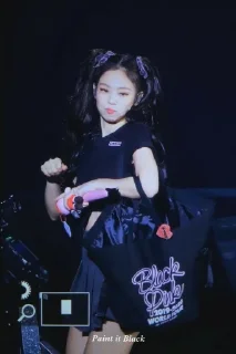 🤪 Jennie black pink ● @VINKHA, sticker Telegram 7 sur 8