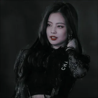 ✨ Jennie dark, стікер Telegram 11 з 21