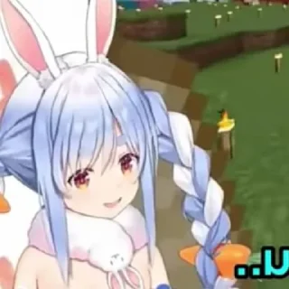 🐰 Usada Pekora @VtuberSticker, стикер Telegram 8 из 30