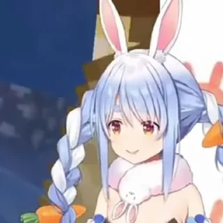🐰 Usada Pekora @VtuberSticker, стикер Telegram 10 из 30