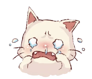 ❤️ frown cat @bistic, стикер Telegram 24 из 40
