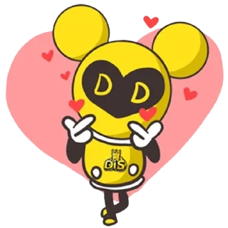 ❤️ Dis, стикер Telegram 11 из 24