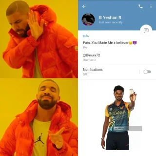 ❌ ආතල්, стікер Telegram 16 з 95