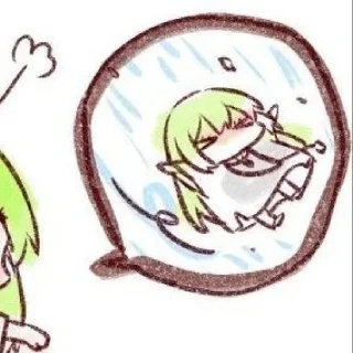 🍡 Enkidu :: @sticker_anime_indo, стикер Telegram 12 из 32