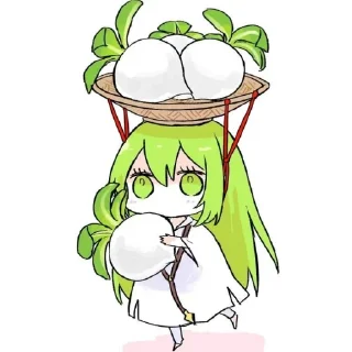🍡 Enkidu :: @sticker_anime_indo, стикер Telegram 15 из 32