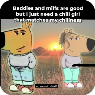 🖼 I'm just a chill guy @r_squared_rishabh, Telegram sticker 13 of 20
