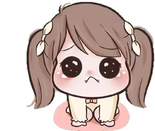 🧁 ❲ ⎙ @crmll06 ❳ Chᥙbbᥡ gιrᥣ 1, стикер Telegram 13 из 40