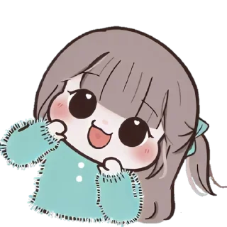 💭 ❲ ⎙ @crmll06 ❳ Chᥙbbᥡ gιrᥣ 2, стикер Telegram 9 из 40