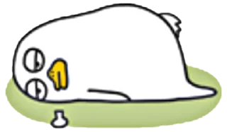 😔 tgsg ducky, Telegram sticker 6 of 120