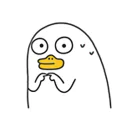 😧 tgsg ducky, Telegram sticker 15 of 120