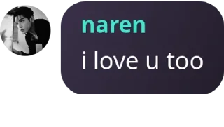 ❤️ naren, стікер Telegram 12 з 29