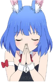 🙏 @Y2LAB Level 1 dakedo Unique Skill de Saikyou desu, стікер Telegram 20 з 25
