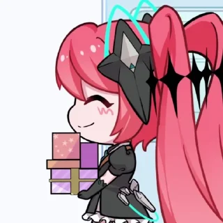 💖 ᛃ ꒰𑁬ִ۫ @TiKELCiTY2 - @STiCKERANiMEPACK ִ۫໒꒱, Telegram sticker 7 of 80