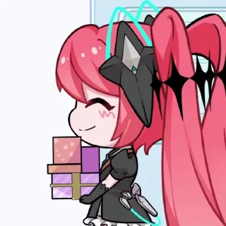 💖 ᛃ ꒰𑁬ִ۫ @TiKELCiTY2 - @STiCKERANiMEPACK ִ۫໒꒱, Telegram sticker 6 of 80