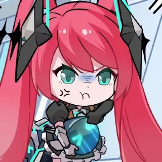 💖 ᛃ ꒰𑁬ִ۫ @TiKELCiTY2 - @STiCKERANiMEPACK ִ۫໒꒱, Telegram sticker 21 of 80