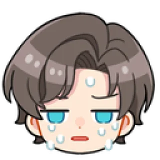 😰 Tears of Themis, стикер Telegram 9 из 71