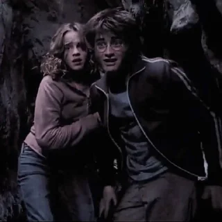 🎀 ｡˚༷☁️꒦꒷ Harry and Mione• @Leviosaasticker, sticker Telegram 14 sur 60
