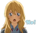 ❌ Kaori Miyazono by @rian95, стікер Telegram 15 з 120