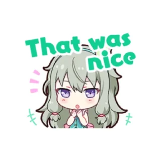 💚 Nene Kusanagi Stamps! @ProjectSekaiSticker - @iintoTheNight, стікер Telegram 6 з 12