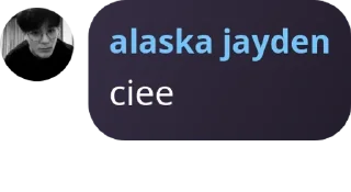 ❓ alaska, sticker Telegram 10 sur 50