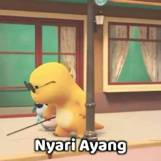 👣 Meme campuran, Telegram sticker 20 of 75