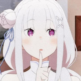 🎐 Emilia - @cylsdiarys, стикер Telegram 6 из 30