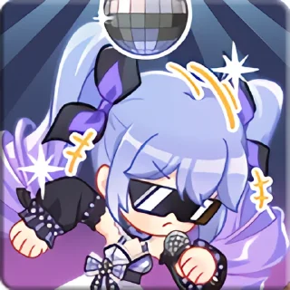 😎 向晚2.0装扮表情 @Rosmontis, Telegram sticker 6 of 26