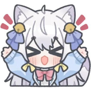 🎭 小小猫烧 @zhaxia_cn, стикер Telegram 12 из 16