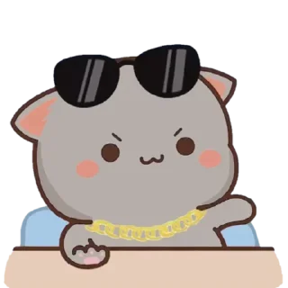 🤍 🐱 | @bettervers, sticker Telegram 21 sur 75