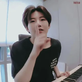 🍵 ﹟kim junkyu ⋆ @randomtikell, sticker Telegram 21 sur 55