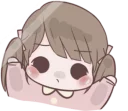 😶 Chubby Girl (Eng) @stickerscar, Telegram sticker 7 of 40