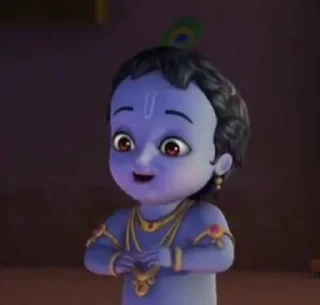 🍼 little krishna @darkluvs, стікер Telegram 8 з 17