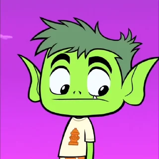 🧪 Beast boy  @Hanim1O, Telegram sticker 19 of 115