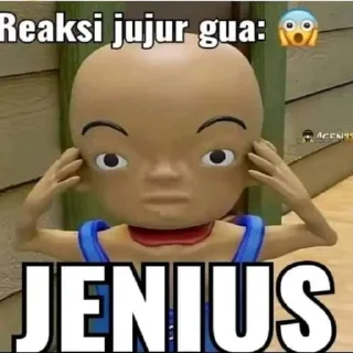 👍 Justine Junior, стикер Telegram 3 из 8
