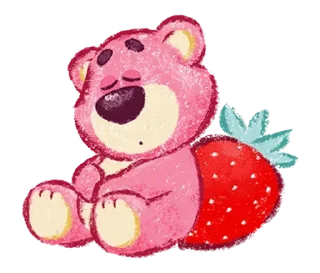 ❤️ lotso (lovely strawberries) @sheeslovess, Telegram sticker 21 of 40