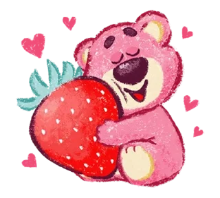 ❤️ lotso (lovely strawberries) @sheeslovess, Telegram sticker 11 of 40