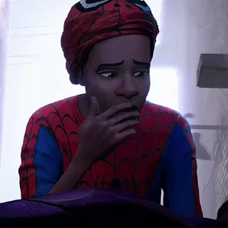 🕷 Miles morales @Hanim1O, sticker Telegram 13 sur 120
