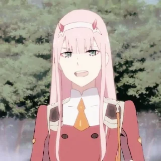 🍥 zero two . @mochisecret, стикер Telegram 7 из 36