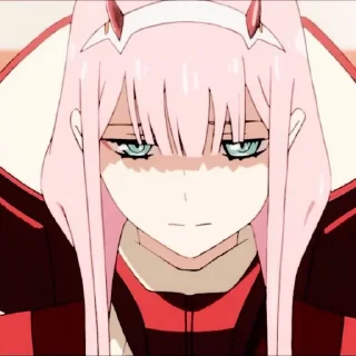 🍥 zero two . @mochisecret, стикер Telegram 23 из 36