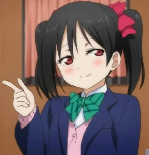 🍒 Nico Yazawa || @StickerAnimePack, стикер Telegram 7 из 25