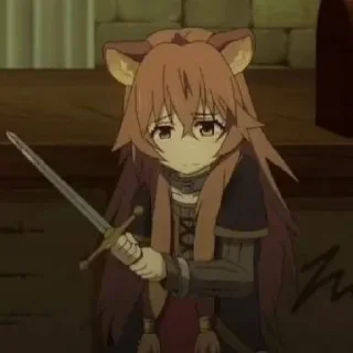 🦊 Raphtalia-chan, стікер Telegram 8 з 120