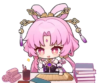 📝 Honkai: Star Rail @AnimeLibrary_Stickers, sticker Telegram 19 sur 97