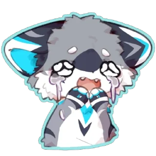 😭 凌霜｜𝐿𝓎𝓃𝓃𝒶 𝒮. 𝐹𝓇𝑜𝓈𝓉［@LingShuang］, стікер Telegram 20 з 47